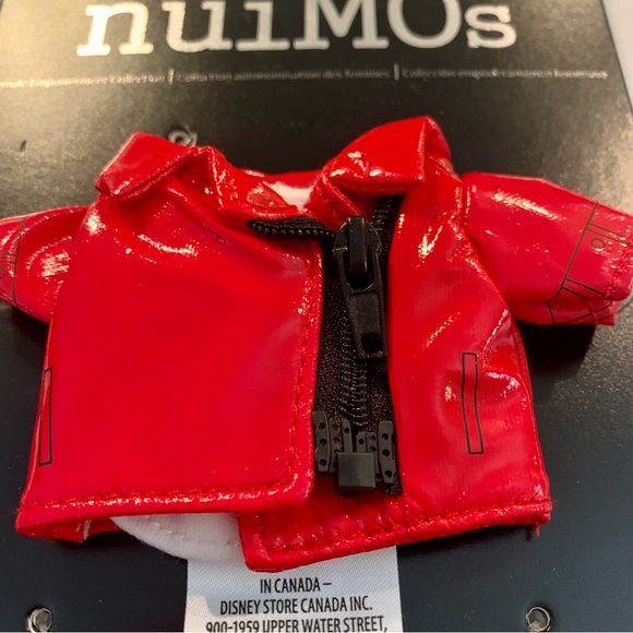 NWT. Disney nuiMOs outfit. Adorable red moto jacket, top and pants - Picture 3 of 7